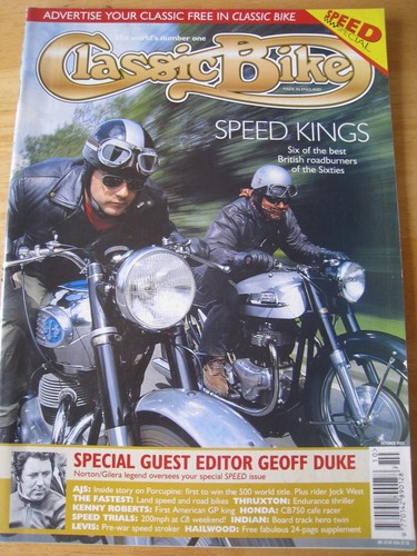 Classic bike magazine oct 2002 - bike,