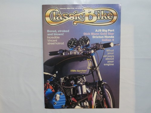 Classic bike magazine february - bike,