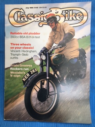 Classic bike jul bsa - 66, jul'85,