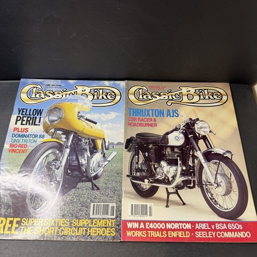 Classic bike magazine march - magazine,
