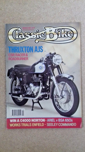 Classic bike magazine - bike, march