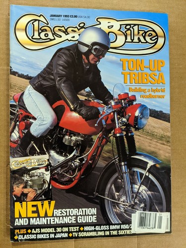 Classic bike magazine january - bike,