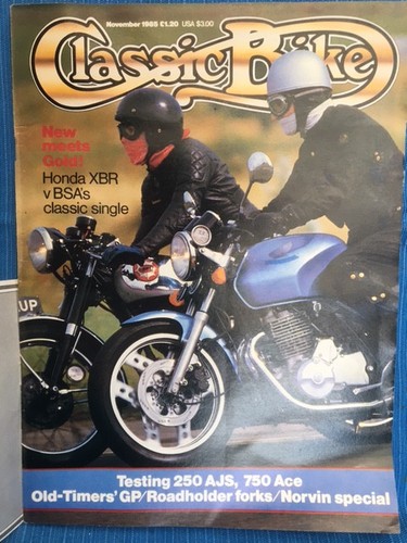 Classic bike nov - classic, ajs