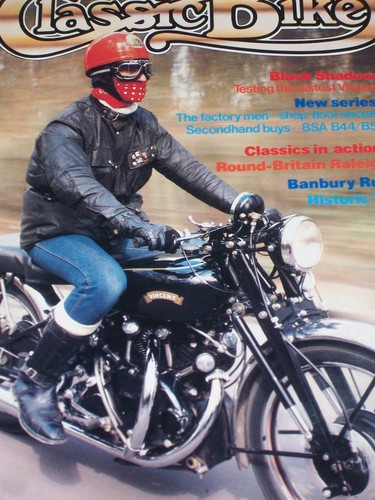 Classic bike vincent - bike, 08/84