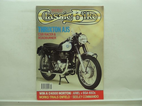March 1991 classic - march, bike