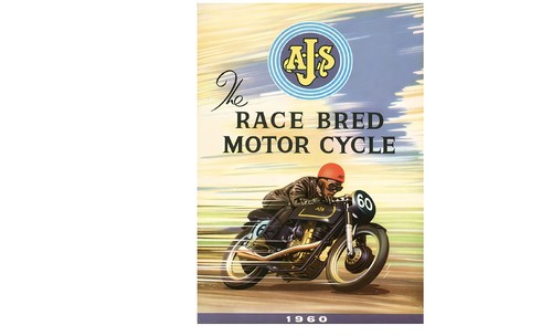 Classic bike ajs - ajs, posters