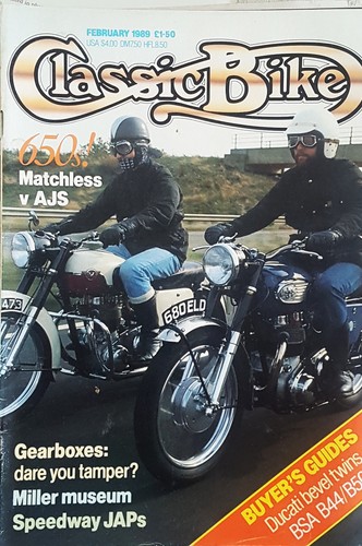 Classic bike magazine - classic, vintage