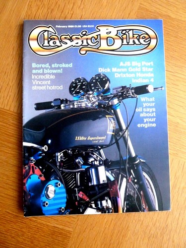 Classic bike magazine february - bike,