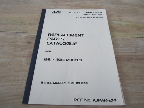 Ajs 75hp 1921 - 1921, parts