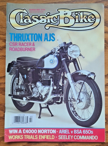 Classic bike magazine march - bike,