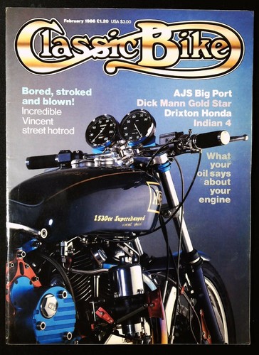 Classic bike february 1986 - classic,