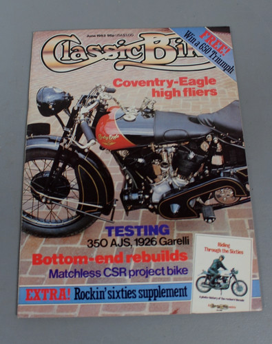 Classic bike june 1983 - classic, ajs