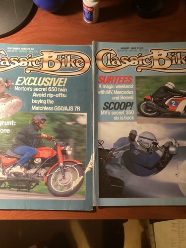 Classic bike magazines - , x2