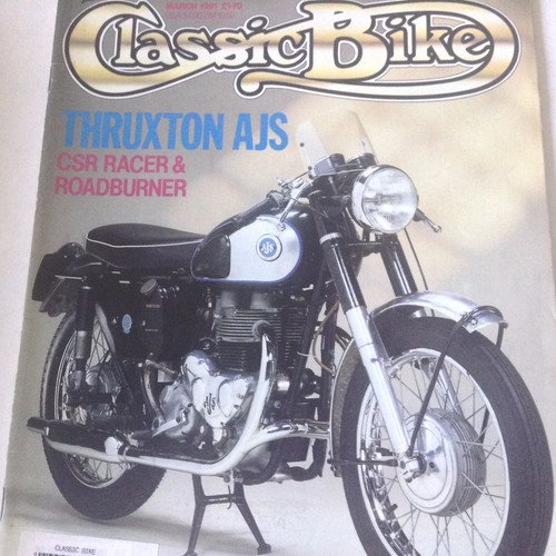 Classic bike magazine - classic, thruxton
