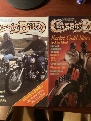 Classic bike magazines - bike, x2