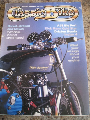 Classic bike feb - classic, 1986